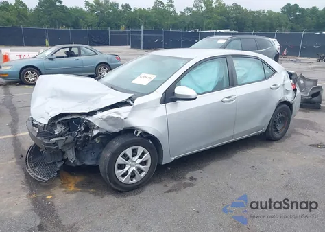 2015 Toyota Corolla L from USA, damaged, VIN 2T1BURHE5FC468791